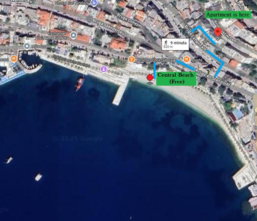 Central Beach Apartment Appartamento Sarandë